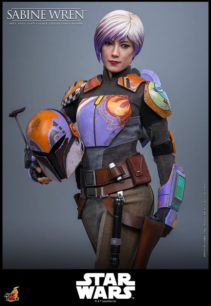 Star Wars: Rebels Televisionsmästerverk Actionfigur 1/6 Sabine Wren 29 cm