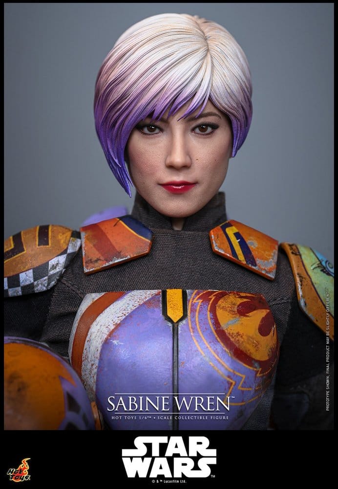 Star Wars: Rebels Televisionsmästerverk Actionfigur 1/6 Sabine Wren 29 cm