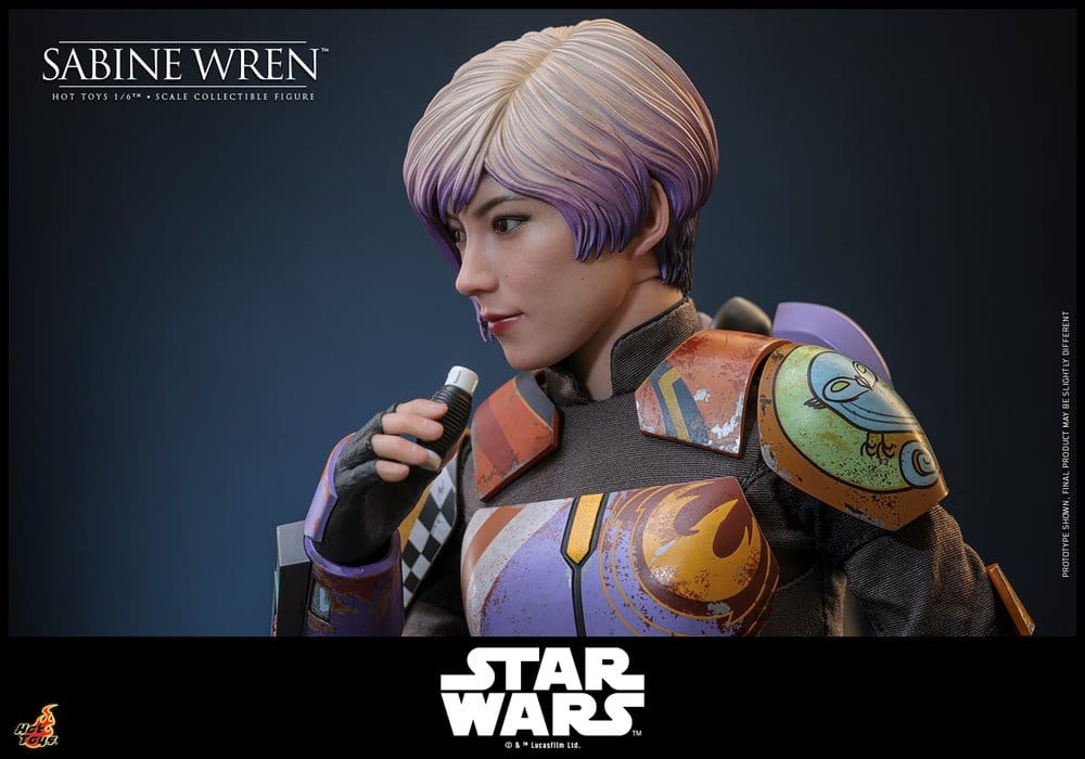 Star Wars: Rebels Televisionsmästerverk Actionfigur 1/6 Sabine Wren 29 cm