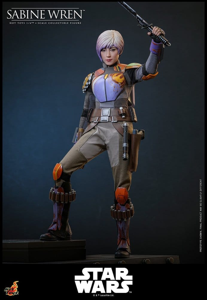 Star Wars: Rebels Televisionsmästerverk Actionfigur 1/6 Sabine Wren 29 cm