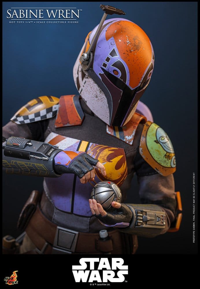 Star Wars: Rebels Televisionsmästerverk Actionfigur 1/6 Sabine Wren 29 cm