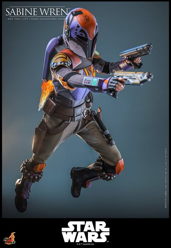 Star Wars: Rebels Televisionsmästerverk Actionfigur 1/6 Sabine Wren 29 cm