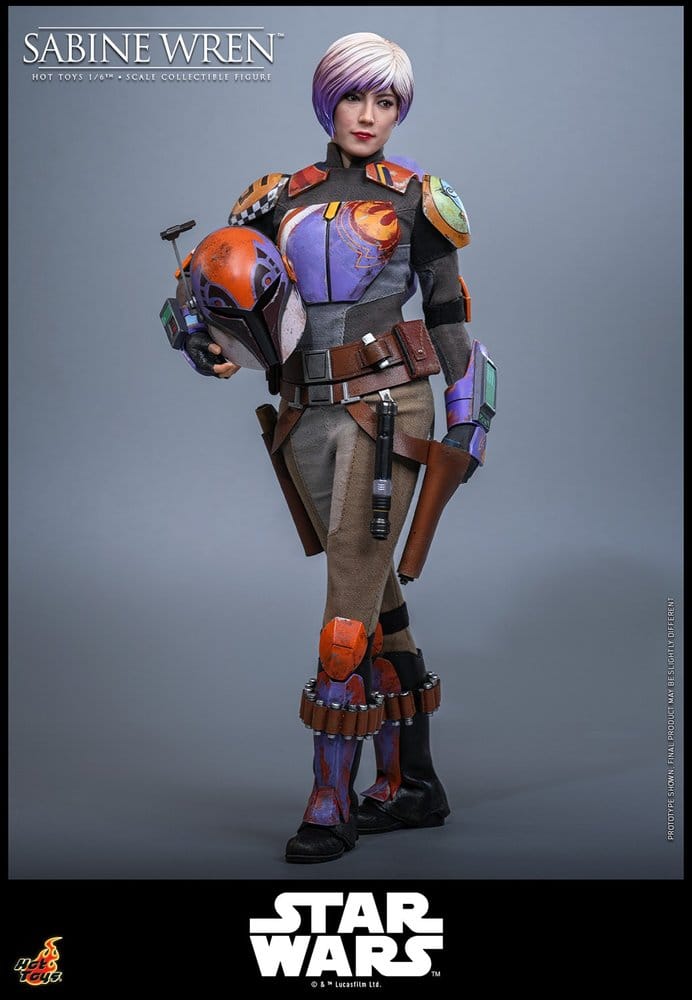Star Wars: Rebels Televisionsmästerverk Actionfigur 1/6 Sabine Wren 29 cm