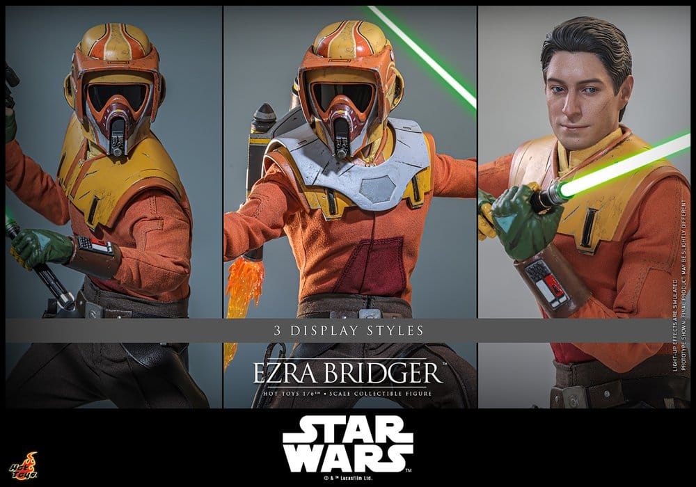 Star Wars: Rebels Mästerverk TV-Aktionsfigur 1/6 Ezra Bridger 31 cm