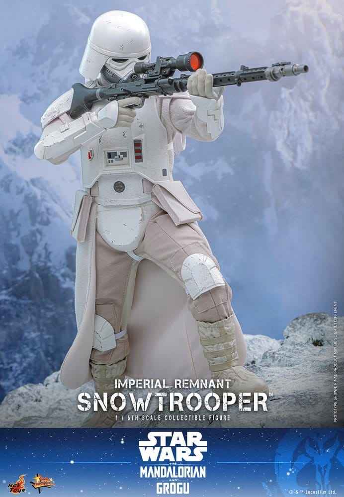 Star Wars: The Mandalorian & Grogu Film-Mästerverk Actionfigur 1/6 Imperial Remnant Snötrop 30 cm