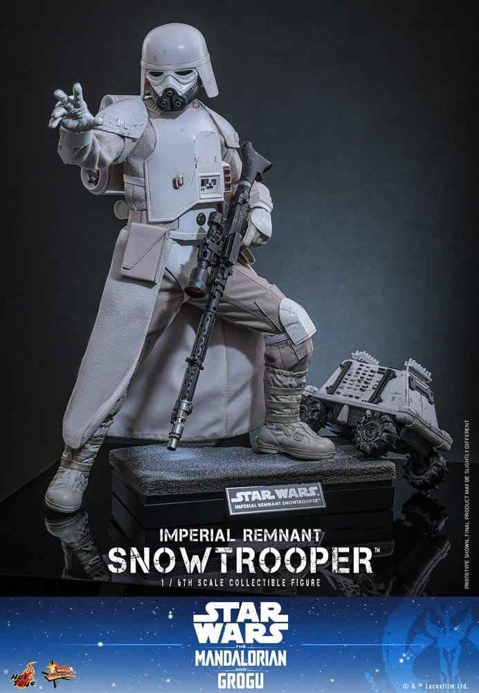 Star Wars: The Mandalorian & Grogu Film-Mästerverk Actionfigur 1/6 Imperial Remnant Snötrop 30 cm