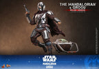 Star Wars: The Mandalorian & Grogu Film Mästerverk Actionfigur 1/6 The Mandalorian och Grogu (Deluxe Version) 31 cm