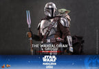 Star Wars: The Mandalorian & Grogu Film Mästerverk Actionfigur 1/6 The Mandalorian och Grogu (Deluxe Version) 31 cm