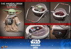 Star Wars: The Mandalorian & Grogu Film Mästerverk Actionfigur 1/6 The Mandalorian och Grogu (Deluxe Version) 31 cm