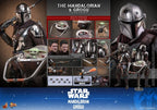 Star Wars: The Mandalorian & Grogu Film Mästerverk Actionfigur 1/6 The Mandalorian och Grogu (Deluxe Version) 31 cm