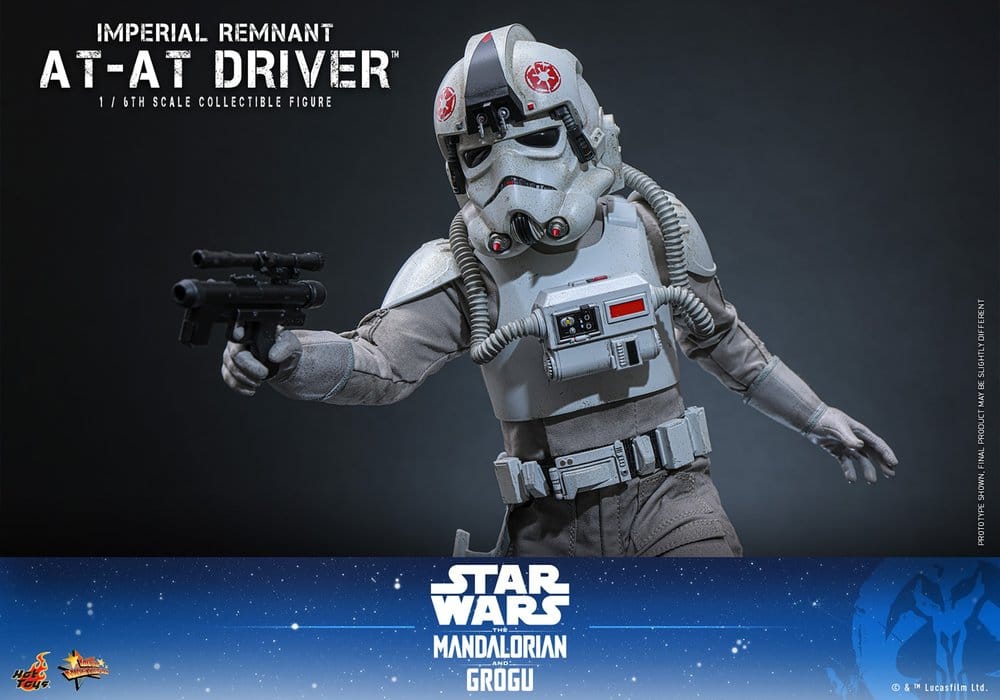 Star Wars Film-Mästare Actionsfigur 1/6 Imperial Remnant AT-AT Förare 30 cm