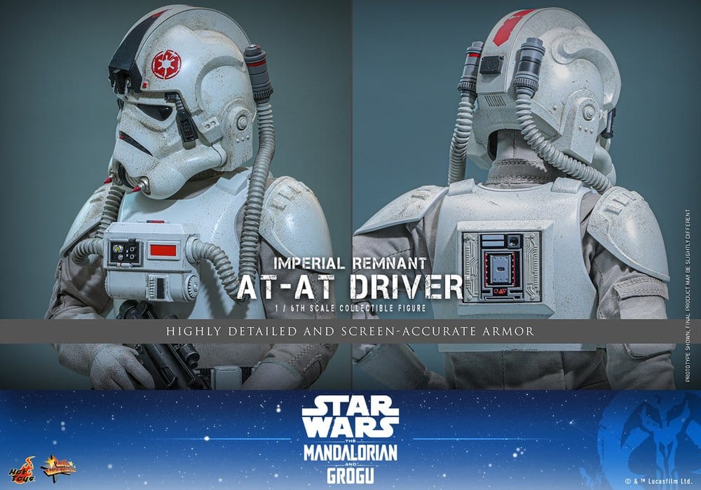 Star Wars Film-Mästare Actionsfigur 1/6 Imperial Remnant AT-AT Förare 30 cm
