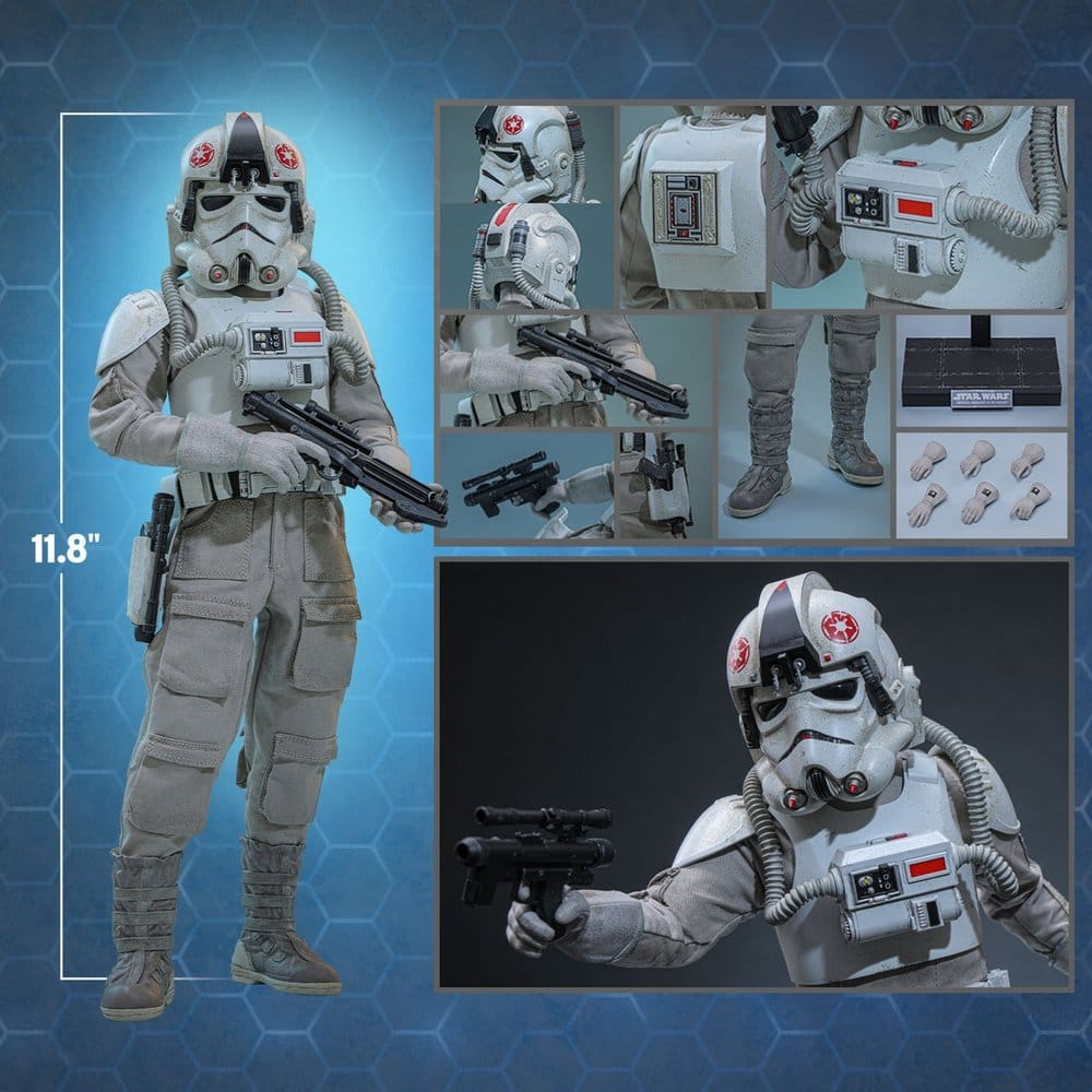 Star Wars Film-Mästare Actionsfigur 1/6 Imperial Remnant AT-AT Förare 30 cm