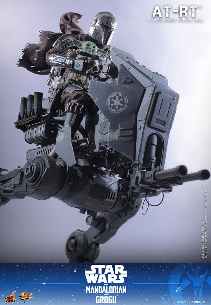 Star Wars: The Mandalorian & Grogu Filmmaker Series Action Figure Set 1/6 Imperial Remnant AT-RT Driver & AT-RT 60 cm