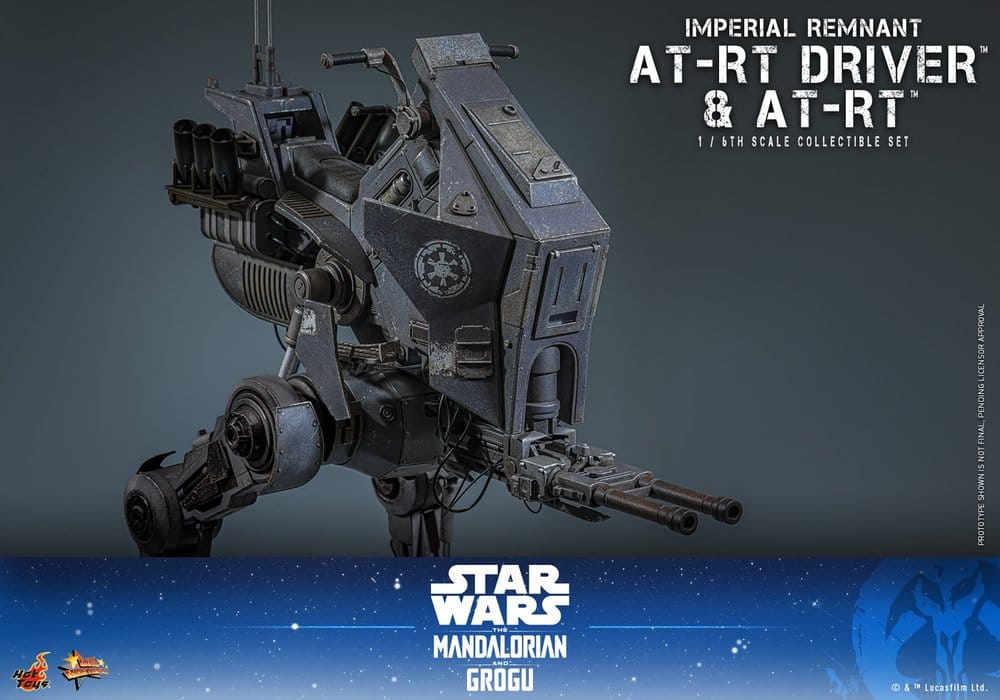 Star Wars: The Mandalorian & Grogu Filmmaker Series Action Figure Set 1/6 Imperial Remnant AT-RT Driver & AT-RT 60 cm