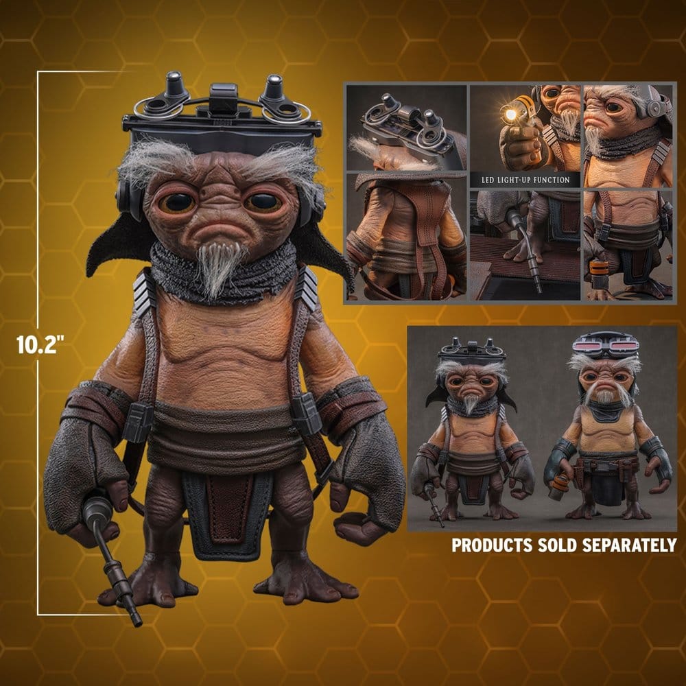 Star Wars: The Mandalorian & Grogu Livsstor Mästerverk Figur Keeto (Anzellan Droidsmith) 26 cm