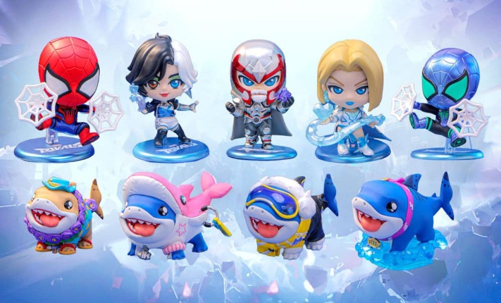 Marvel Rivals Cosbi Blind Box Mini Figures Marvel Rivals Cosbi Collection 10 cm Display (8)