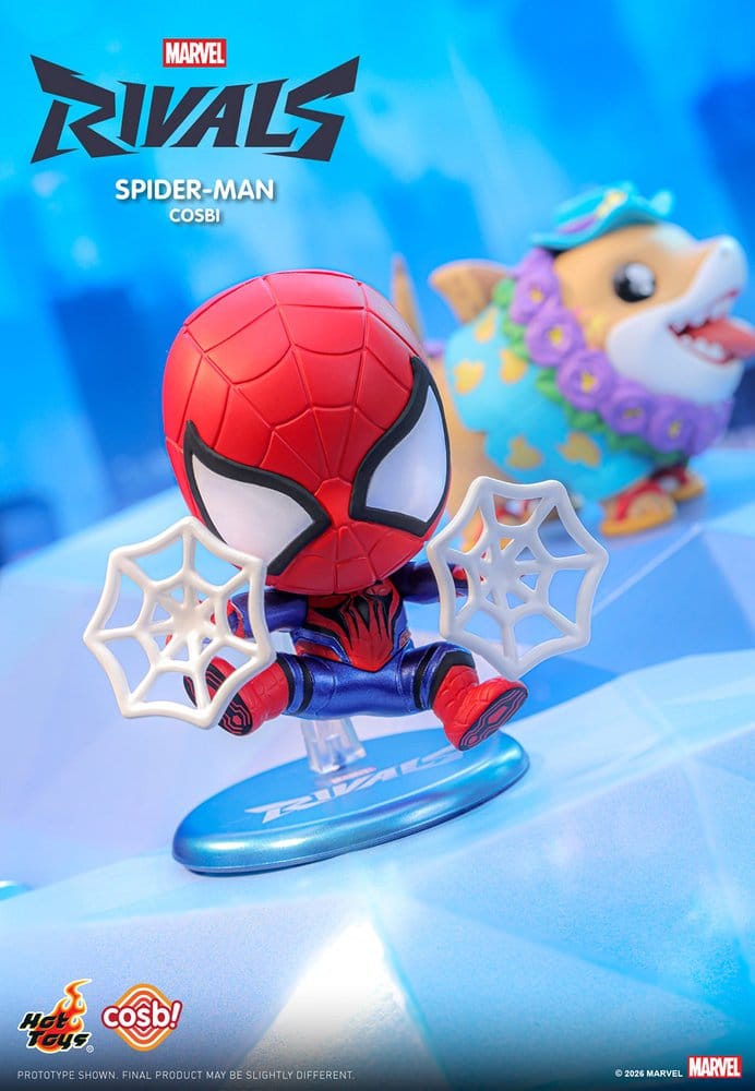 Marvel Rivals Cosbi Blind Box Mini Figurer Marvel Rivals Cosbi Samling 10 cm Display (8)