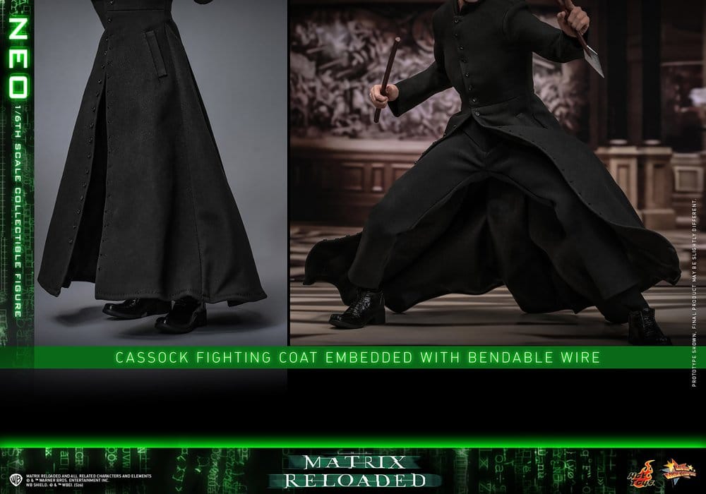Matrix Movie Masterpiece 1/6 Scale Neo 31 cm Action Figure