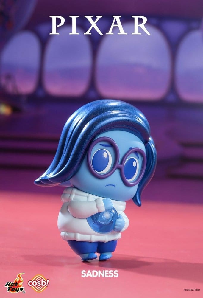 Pixar Cosbi Mini Figurer 8 cm Blind Box Display (8) – Samlarfigurer i Slumpmässiga Förpackningar