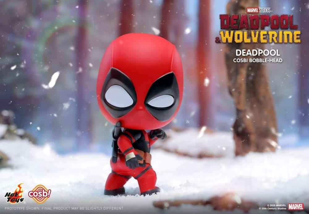 Deadpool & Wolverine Cosbi Mini Figurer 9 cm Serie 2 Blind Box Display (8)