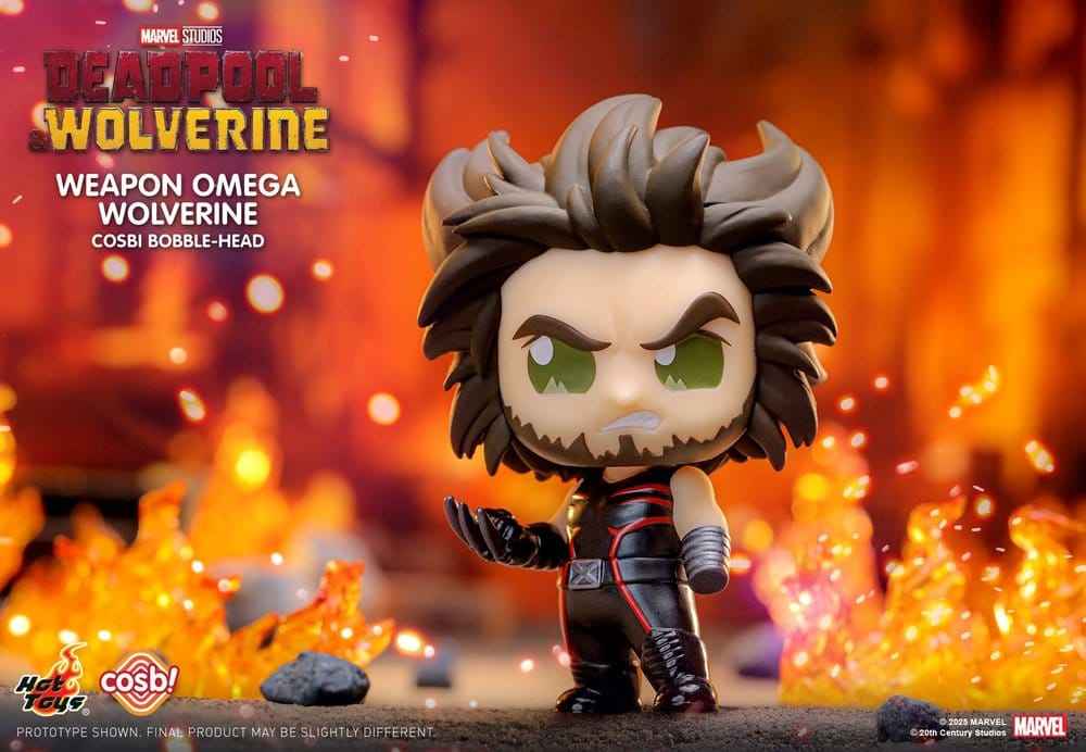Deadpool & Wolverine Cosbi Mini Figurer 9 cm Serie 2 Blind Box Display (8)
