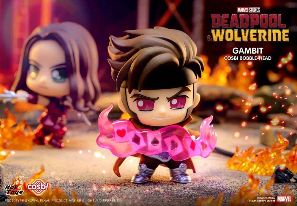 Deadpool & Wolverine Cosbi Mini Figurer 9 cm Serie 2 Blind Box Display (8)