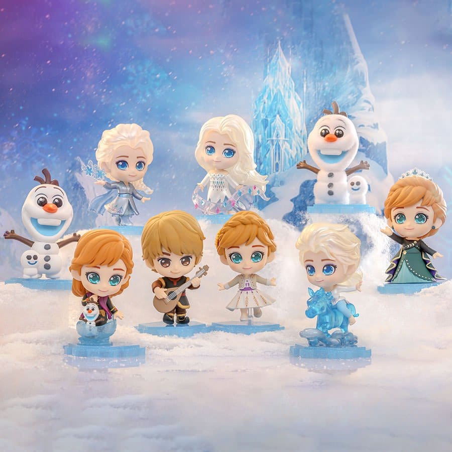 Frozen Cosbi Mini Figurer 8 cm Blindbox Display (8)