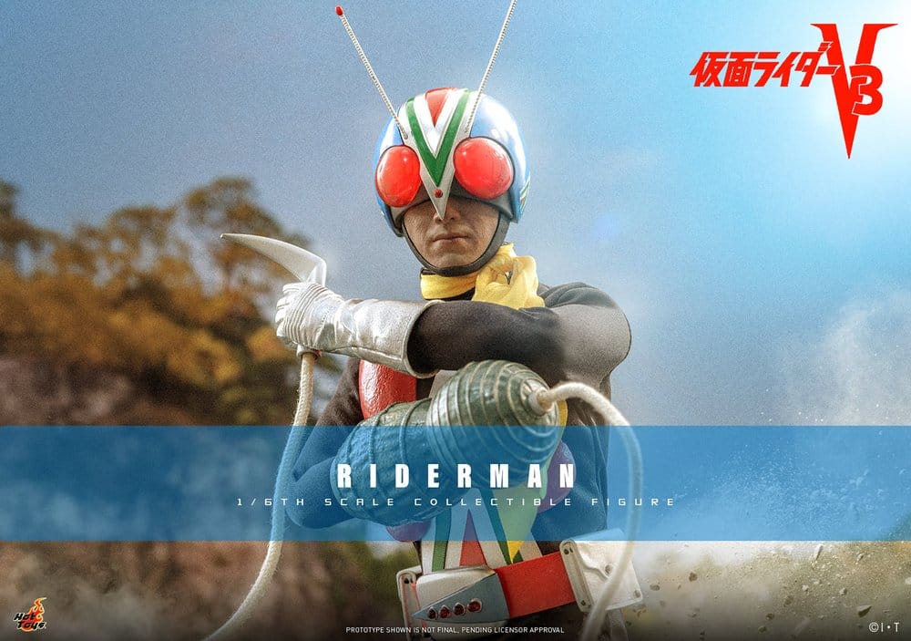 Kamen Rider Action Figur 1/6 Riderman 30 cm