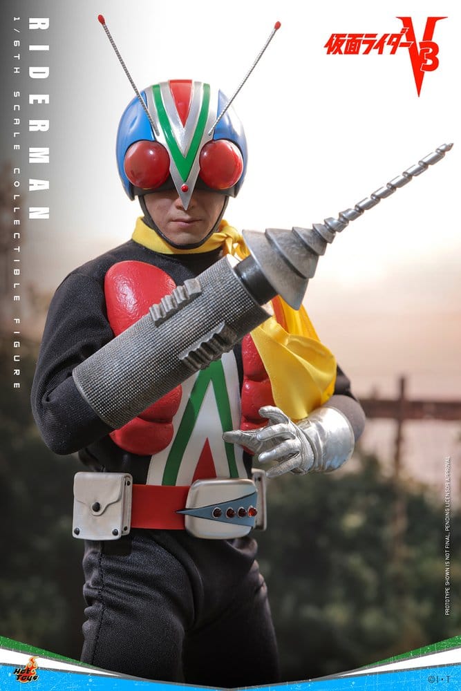Kamen Rider Actionfigur i skala 1/6 Riderman 30 cm