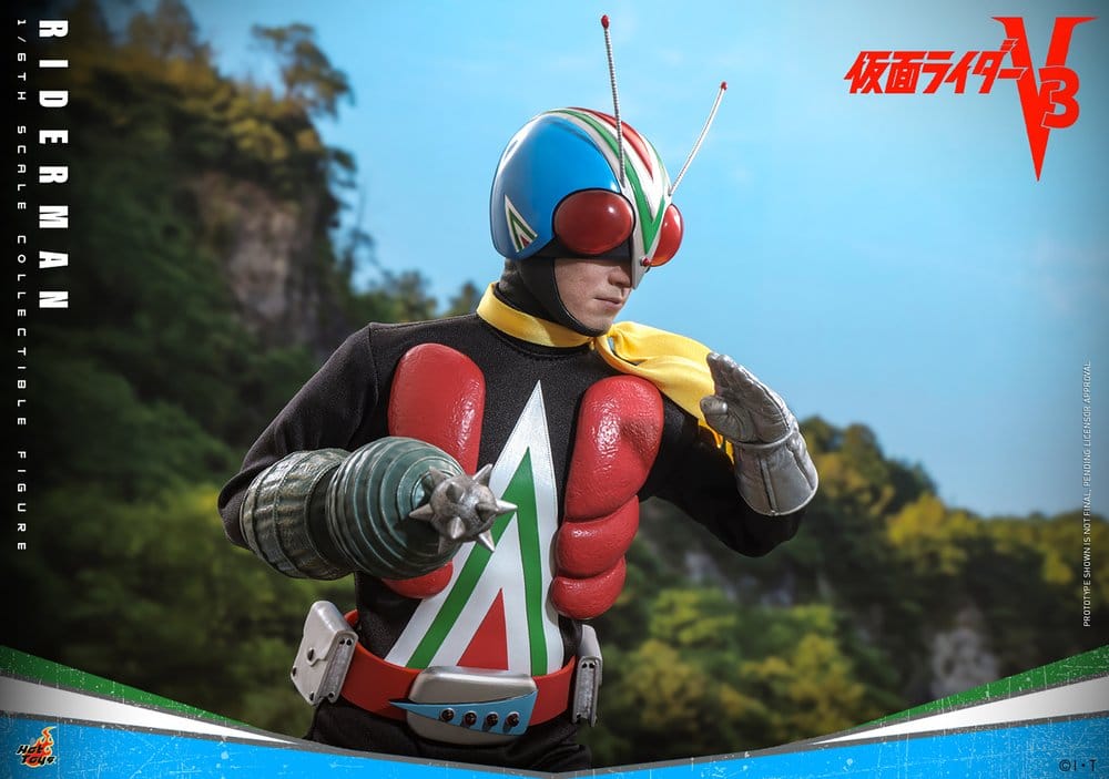 Kamen Rider Actionfigur i skala 1/6 Riderman 30 cm