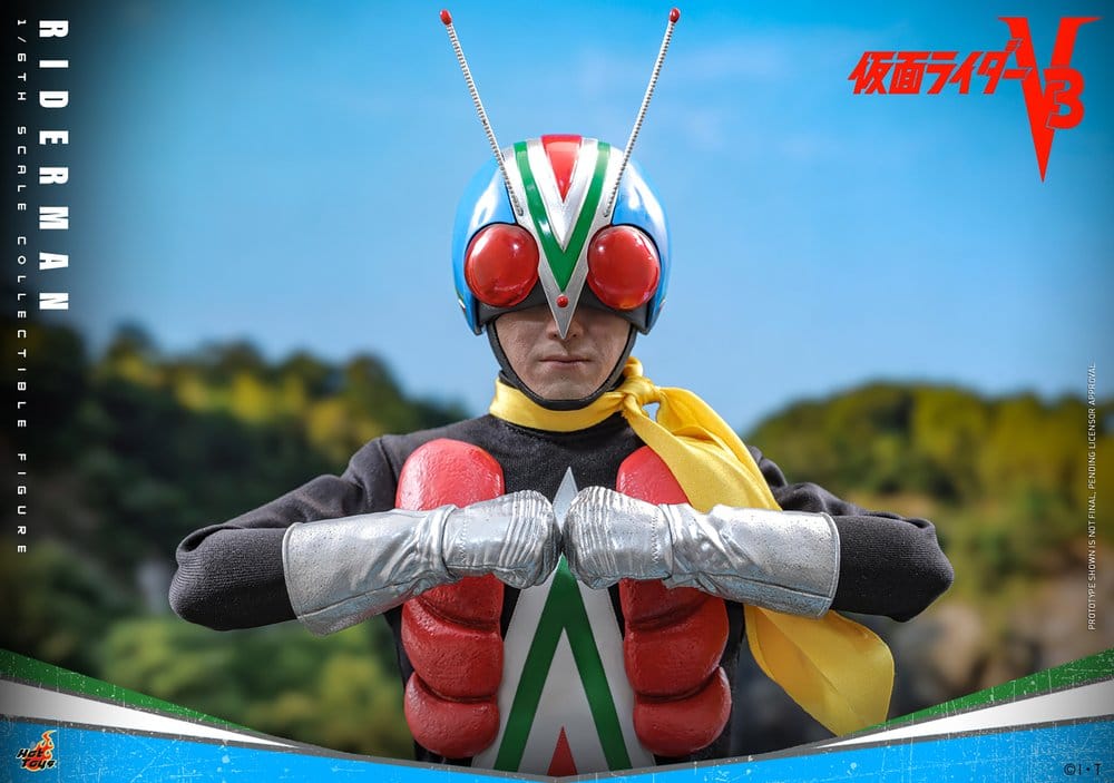 Kamen Rider Actionfigur i skala 1/6 Riderman 30 cm
