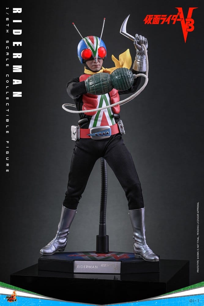 Kamen Rider Actionfigur i skala 1/6 Riderman 30 cm