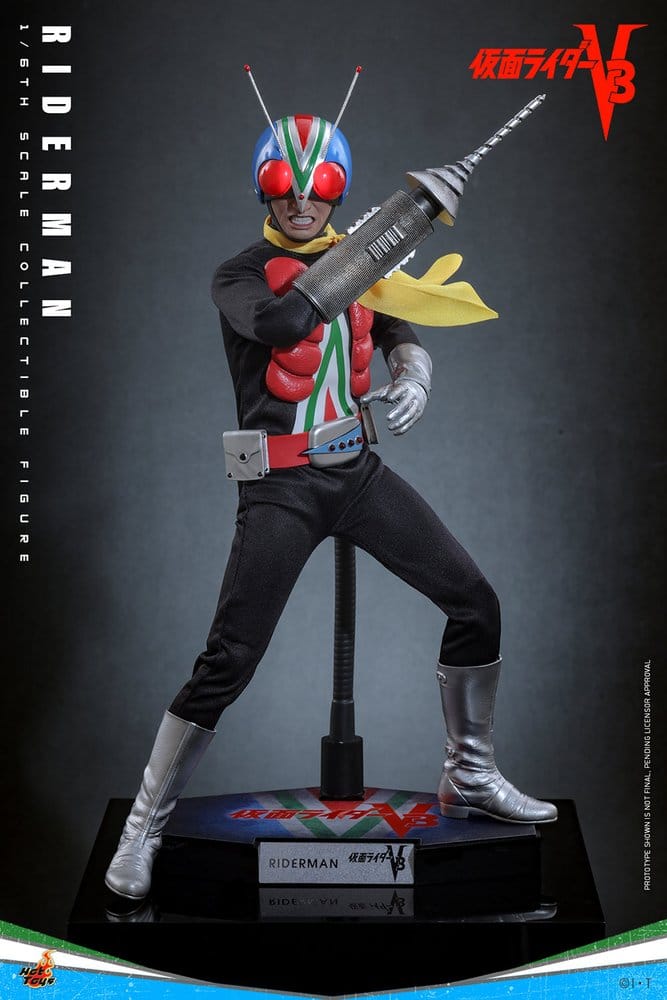 Kamen Rider Actionfigur i skala 1/6 Riderman 30 cm