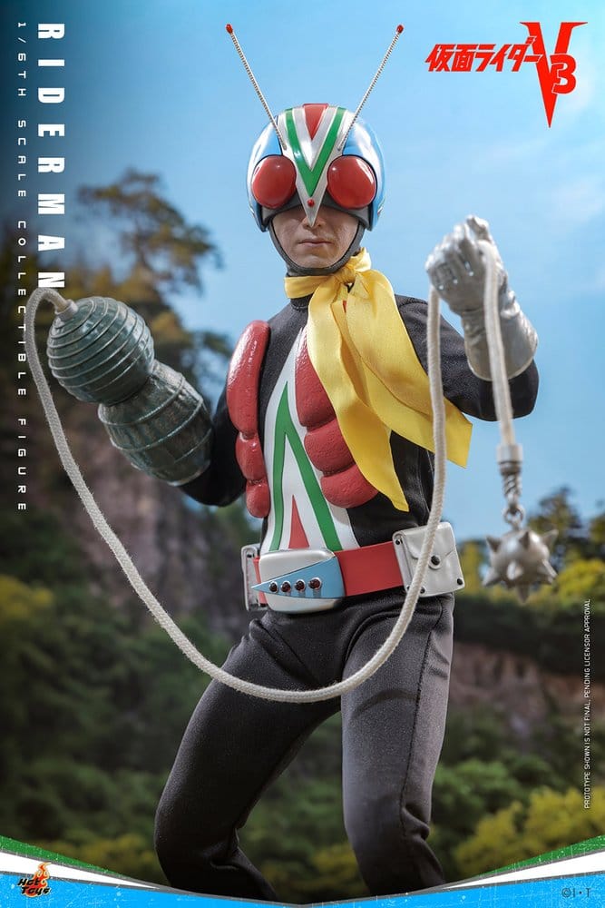 Kamen Rider Actionfigur i skala 1/6 Riderman 30 cm