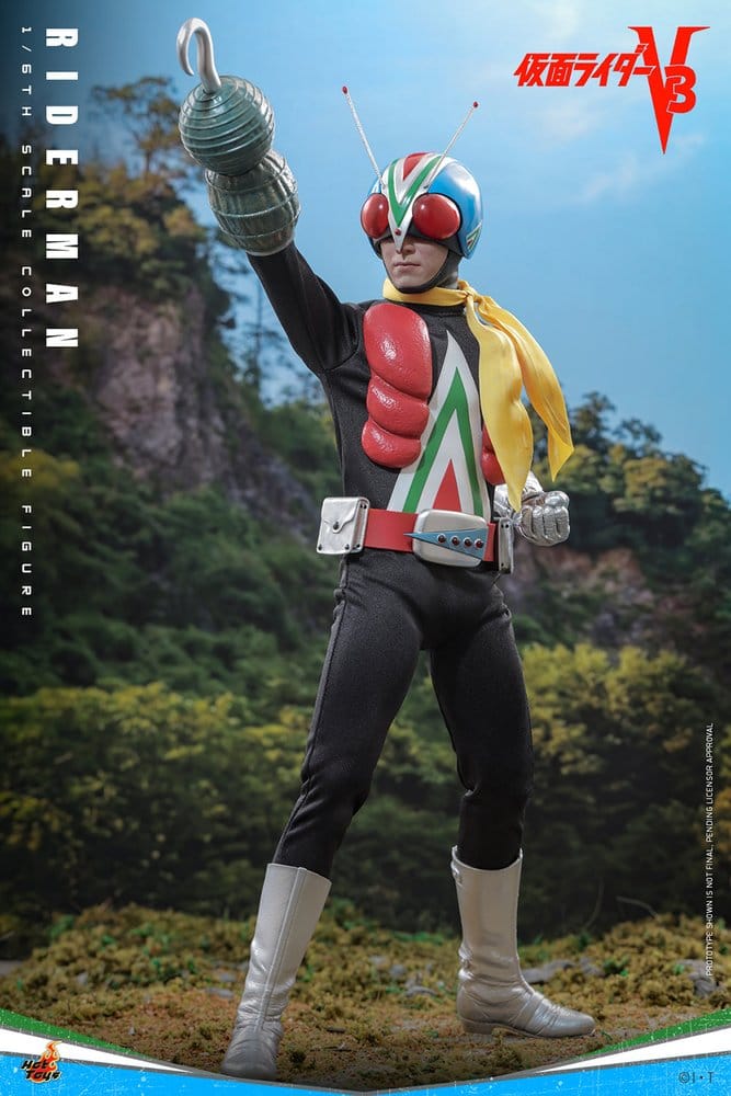 Kamen Rider Actionfigur i skala 1/6 Riderman 30 cm