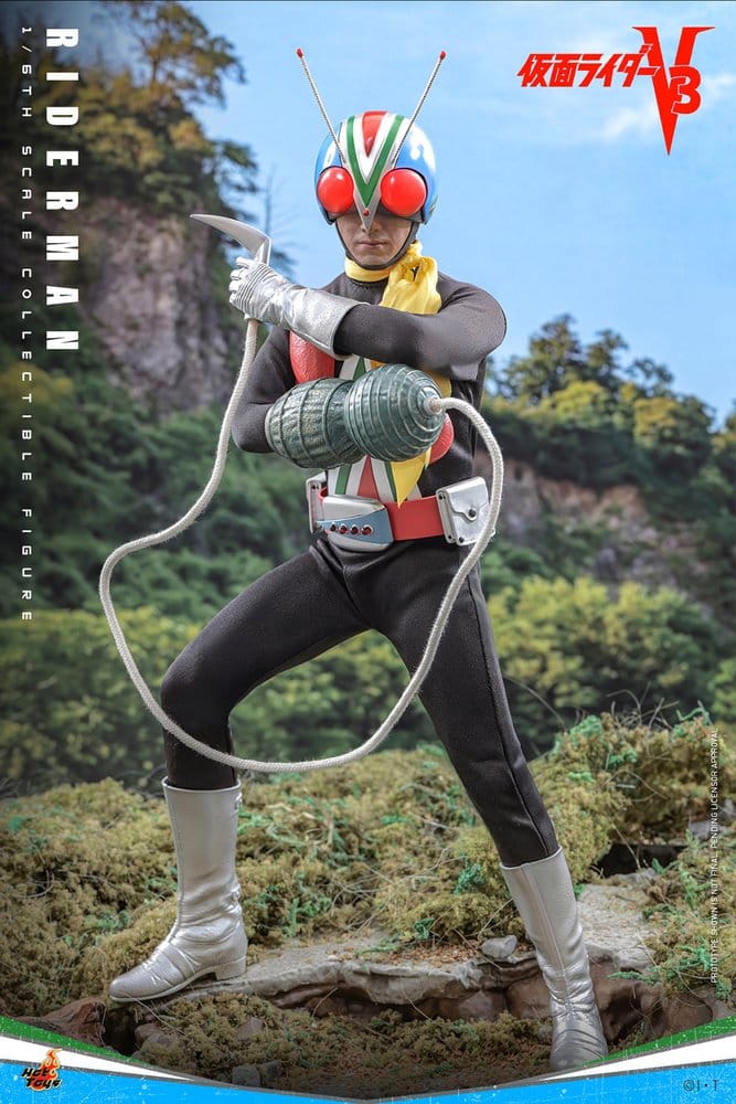 Kamen Rider Actionfigur i skala 1/6 Riderman 30 cm