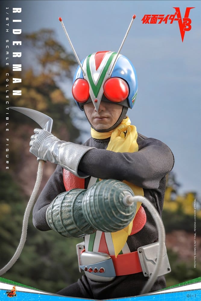Kamen Rider Actionfigur i skala 1/6 Riderman 30 cm