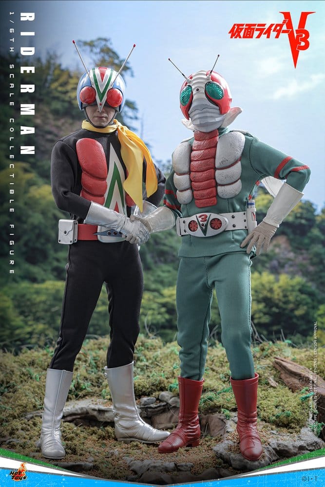 Kamen Rider Actionfigur i skala 1/6 Riderman 30 cm
