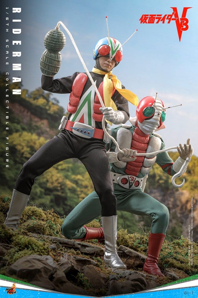 Kamen Rider Actionfigur i skala 1/6 Riderman 30 cm