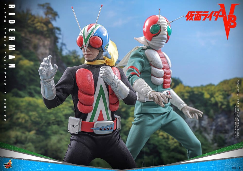 Kamen Rider Actionfigur i skala 1/6 Riderman 30 cm