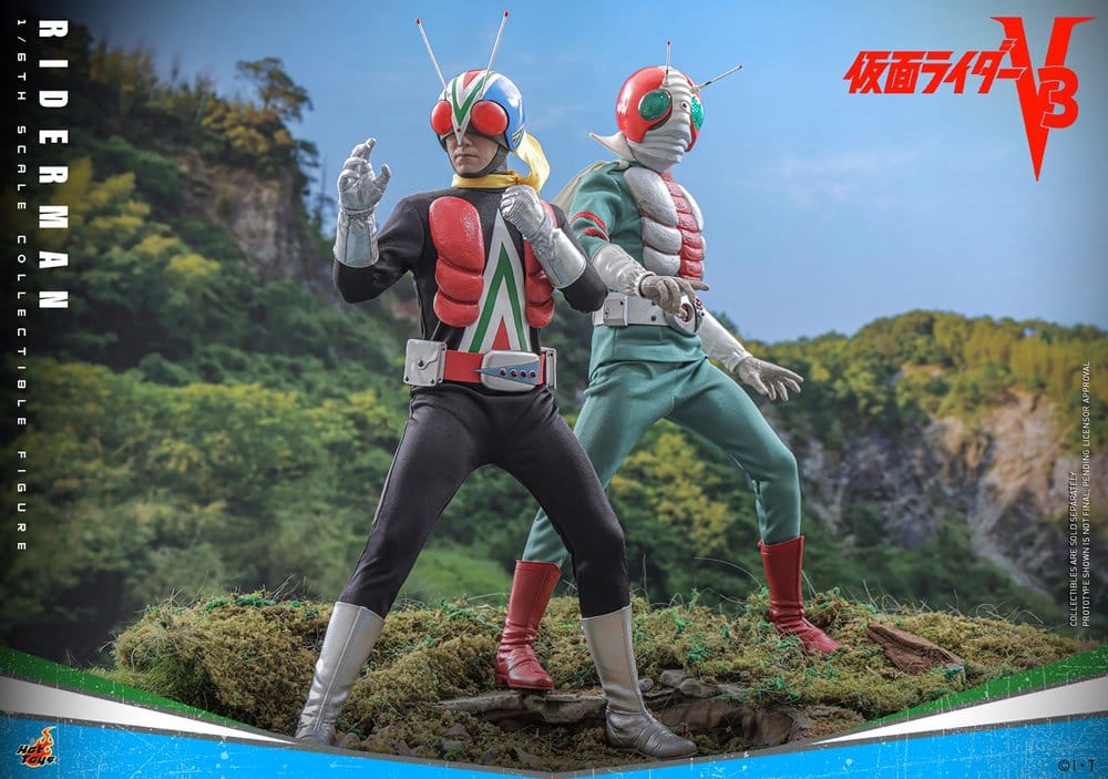 Kamen Rider Actionfigur i skala 1/6 Riderman 30 cm