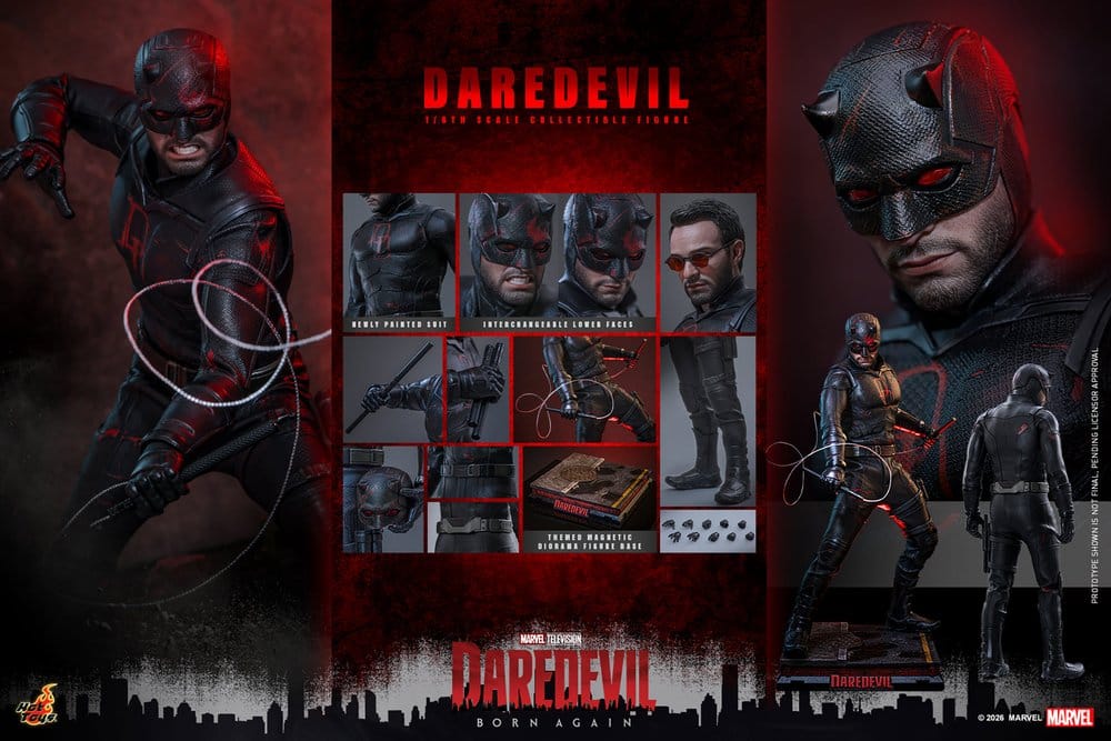 Marvel Daredevil: Born Again Actionfigur 1/6 Daredevil 30 cm