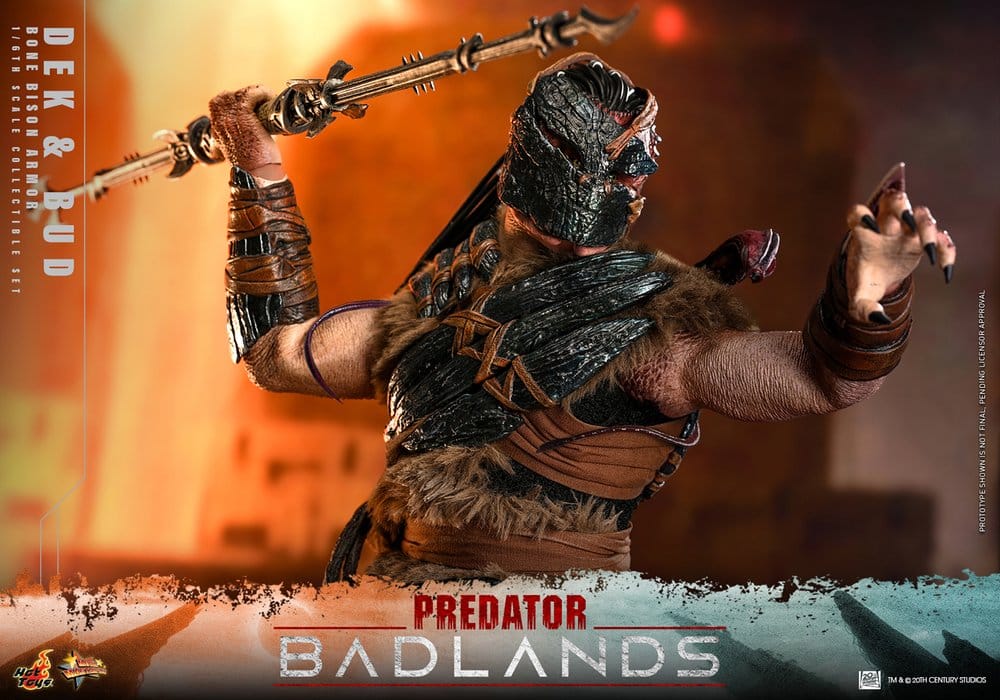 Predator: Badlands Film Masterpiece Action Figure 2-Pack 1/6 Scale (Bone Bison Armor) and Bud 31 cm