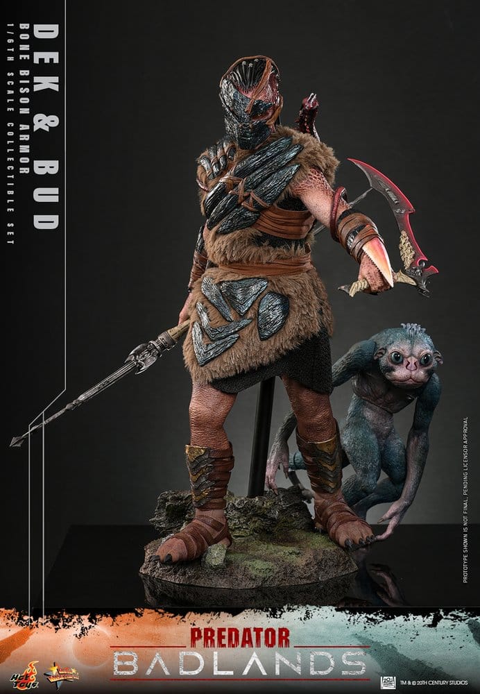Predator: Badlands Film Masterpiece Action Figure 2-Pack 1/6 Scale (Bone Bison Armor) and Bud 31 cm