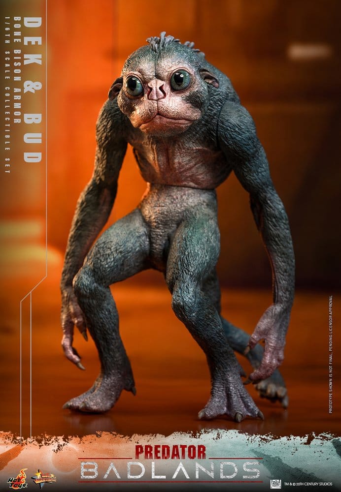 Predator: Badlands Film Masterpiece Action Figure 2-Pack 1/6 Scale (Bone Bison Armor) and Bud 31 cm
