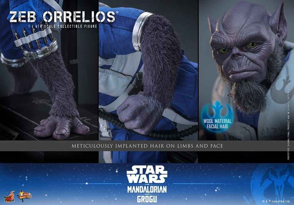 Star Wars Film Mästerverk Actionfigur 1/6 Garazeb "Zeb" Orrelios 33 cm