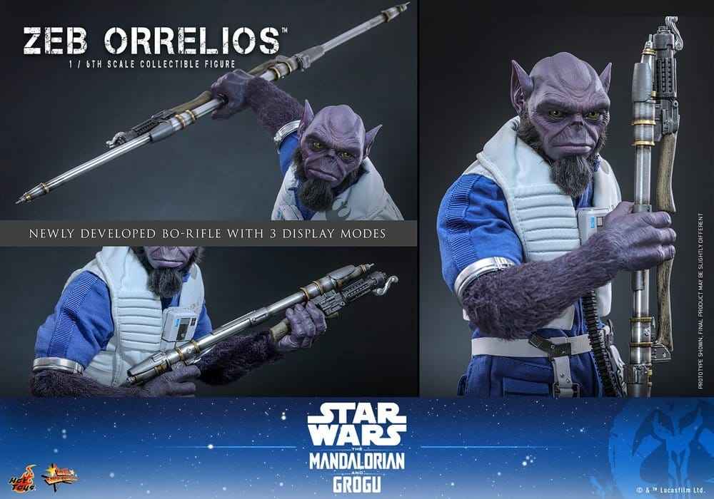 Star Wars Film Mästerverk Actionfigur 1/6 Garazeb "Zeb" Orrelios 33 cm