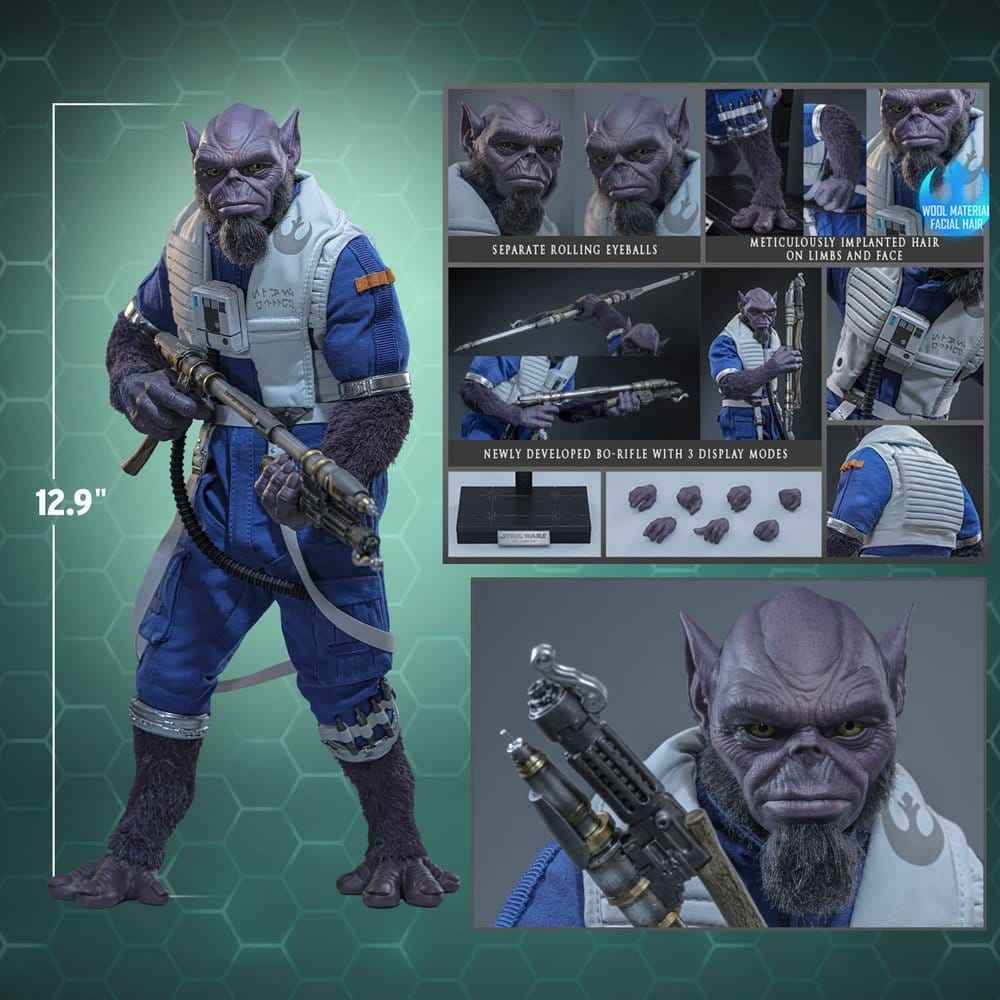 Star Wars Film Mästerverk Actionfigur 1/6 Garazeb "Zeb" Orrelios 33 cm