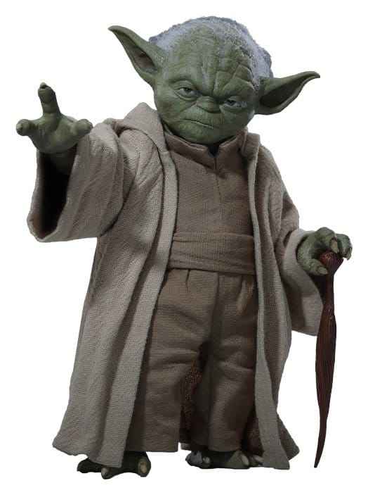 Star Wars: Revenge of the Sith Film Mästerverk Actionfigur 1/6 Yoda 14 cm